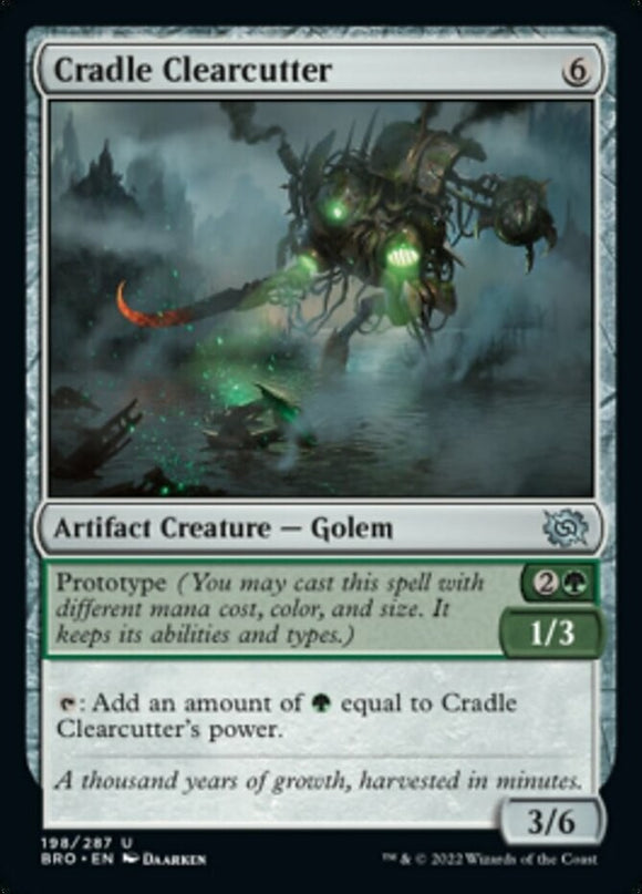 Cradle Clearcutter - The Brothers' War - English - NM - MTG