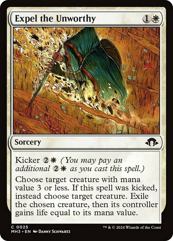Expel the Unworthy - Modern Horizons 3 - English - NM - MTG