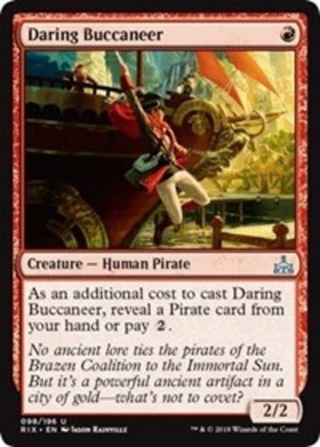Daring Buccaneer - Rivals of Ixalan - English - NM - MTG
