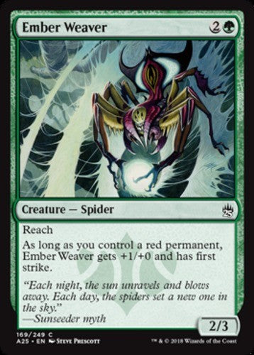 Ember Weaver - Masters 25 - English - NM - MTG