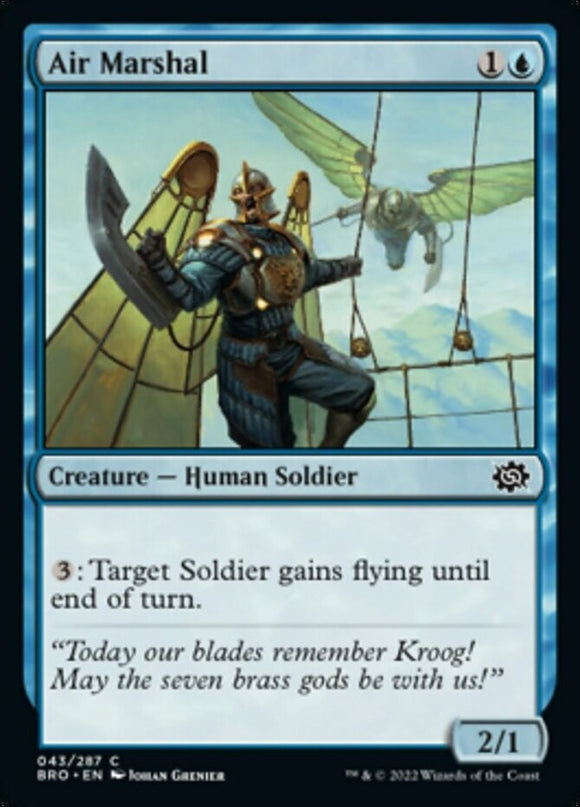Air Marshal - The Brothers' War - English - NM - MTG