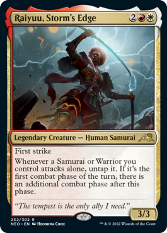 Raiyuu, Storm's Edge - Kamigawa: Neon Dynasty - English - NM - MTG