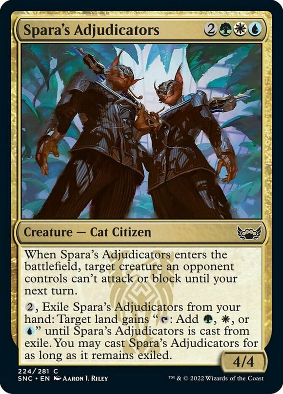 Spara's Adjudicators - Streets of New Capenna - English - NM - MTG