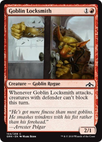 Goblin Locksmith - Guilds of Ravnica - English - NM - MTG