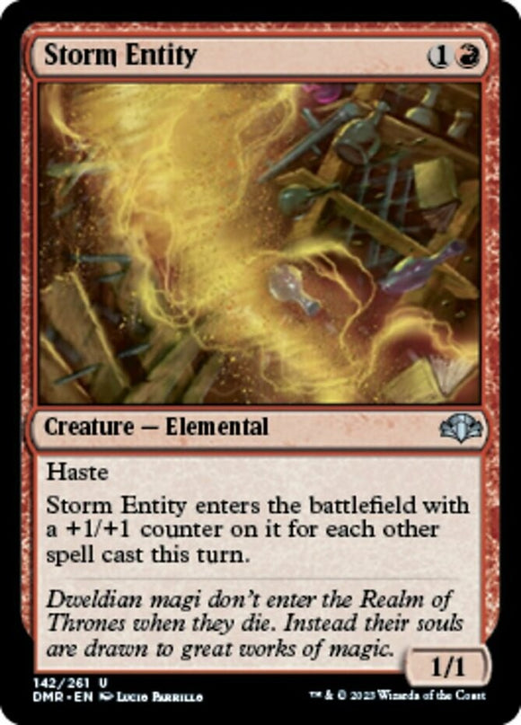 Storm Entity - Dominaria Remastered - English - NM - MTG