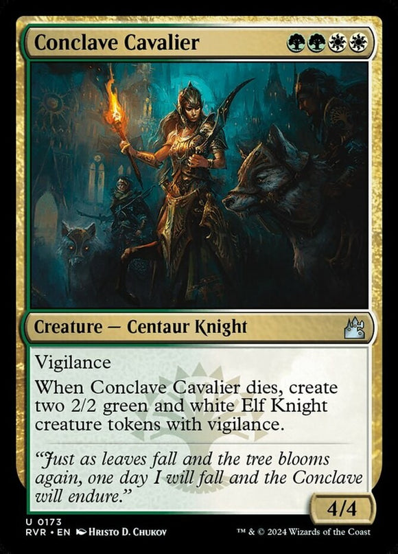 Conclave Cavalier - Ravnica Remastered - English - NM - MTG