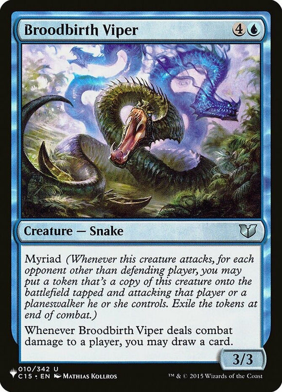 Broodbirth Viper - The List - The List - English - NM - MTG