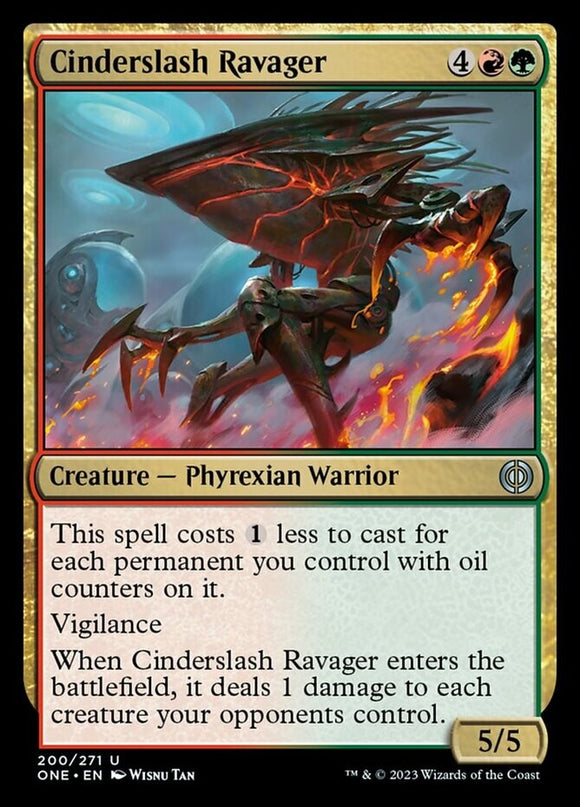 Cinderslash Ravager - Phyrexia: All Will Be One - English - NM - MTG
