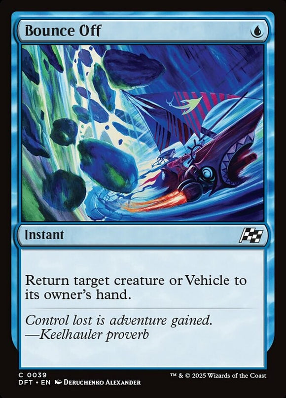 Bounce Off - Aetherdrift - English - NM - MTG
