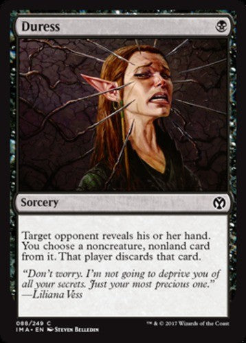 Duress - Iconic Masters - English - NM - MTG