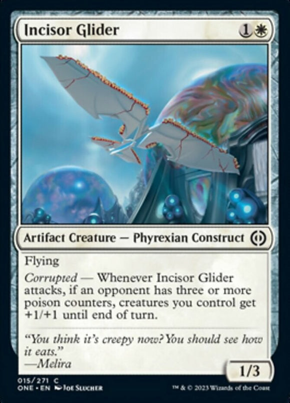 Incisor Glider - Phyrexia: All Will Be One - English - NM - MTG