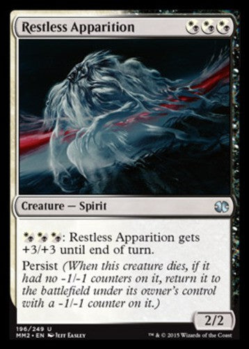 Restless Apparition - Modern Masters 2015 - English - NM - MTG