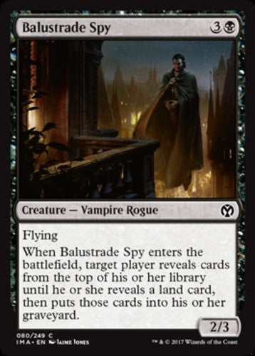 Balustrade Spy - Iconic Masters - English - NM - MTG