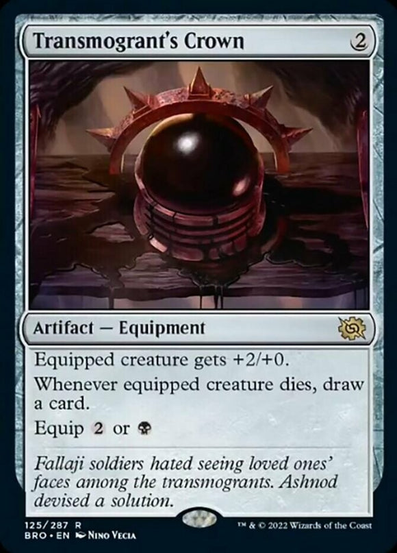 Transmogrant's Crown - The Brothers' War - English - NM - MTG