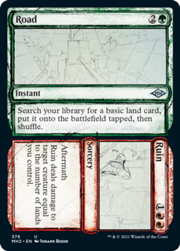 Road // Ruin - Showcase - Modern Horizons 2 - English - NM - MTG
