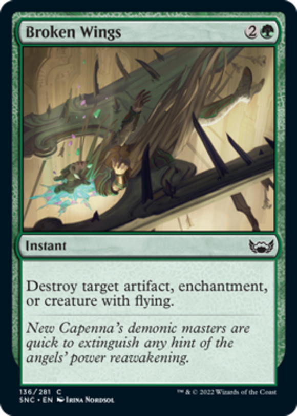 Broken Wings - Streets of New Capenna - English - NM - MTG