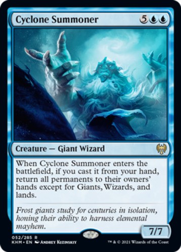 Cyclone Summoner - Kaldheim - English - NM - MTG