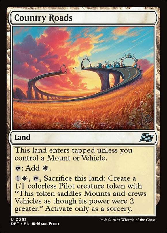 Country Roads - Aetherdrift - English - NM - MTG