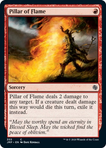 Pillar of Flame - Jumpstart - English - NM - MTG