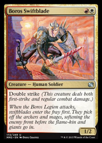 Boros Swiftblade - Modern Masters 2015 - English - NM - MTG