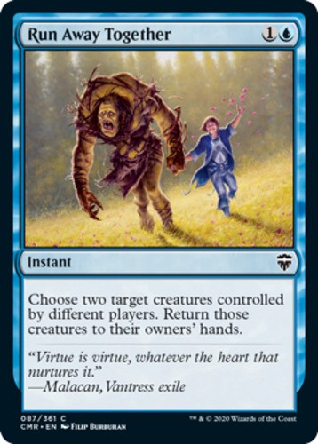 Run Away Together - Commander Legends - English - NM - MTG