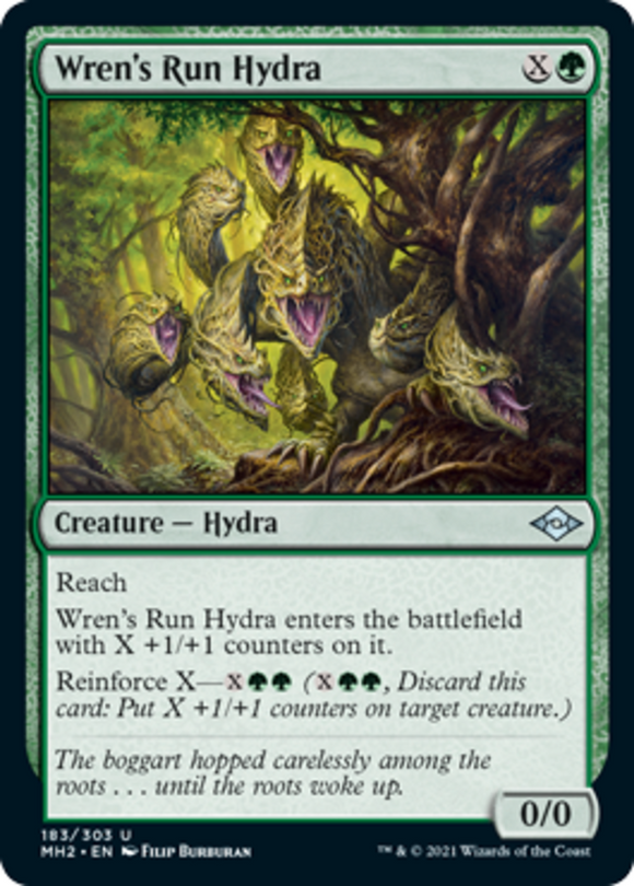Wren's Run Hydra - Modern Horizons 2 - English - NM - MTG
