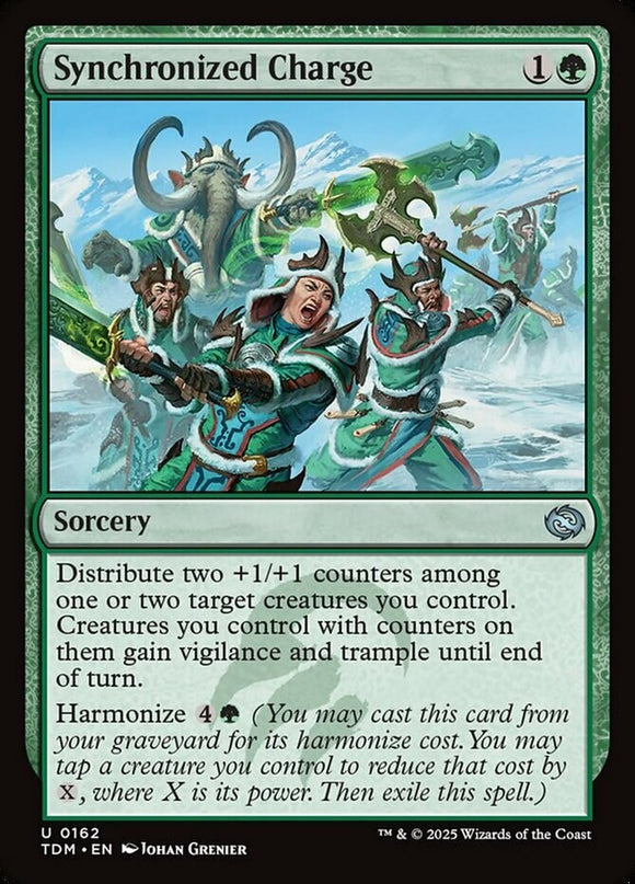 Synchronized Charge - Tarkir: Dragonstorm - English - NM - MTG
