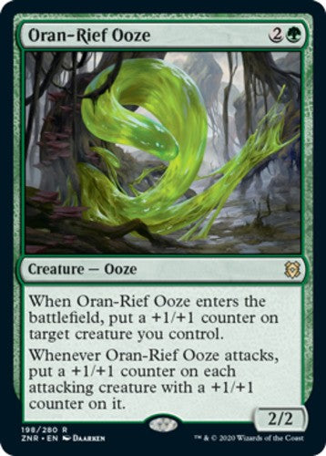 Oran-Rief Ooze - Zendikar Rising - English - NM - MTG