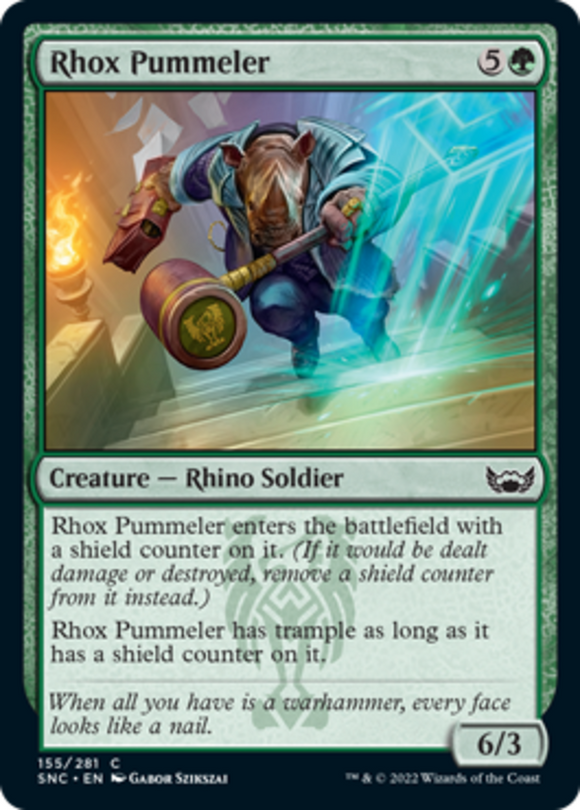 Rhox Pummeler - Streets of New Capenna - English - NM - MTG