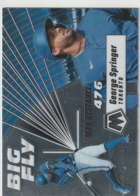 2021 Panini Mosaic Big Fly #6 George Springer