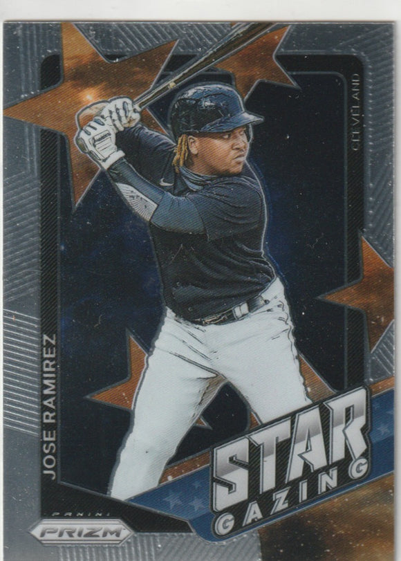 2021 Panini Prizm Star Gazing #15 Jose Ramirez