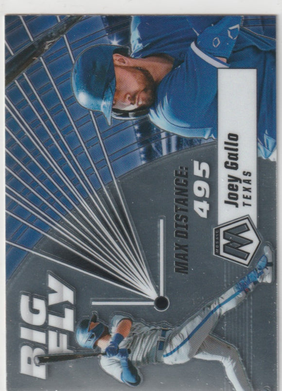 2021 Panini Mosaic Big Fly #7 Joey Gallo