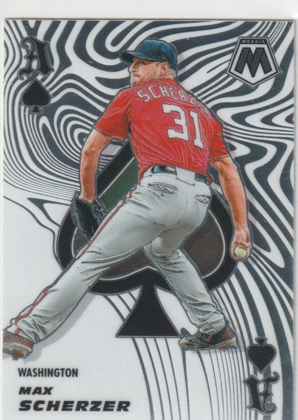 2021 Panini Mosaic Aces #9 Max Scherzer