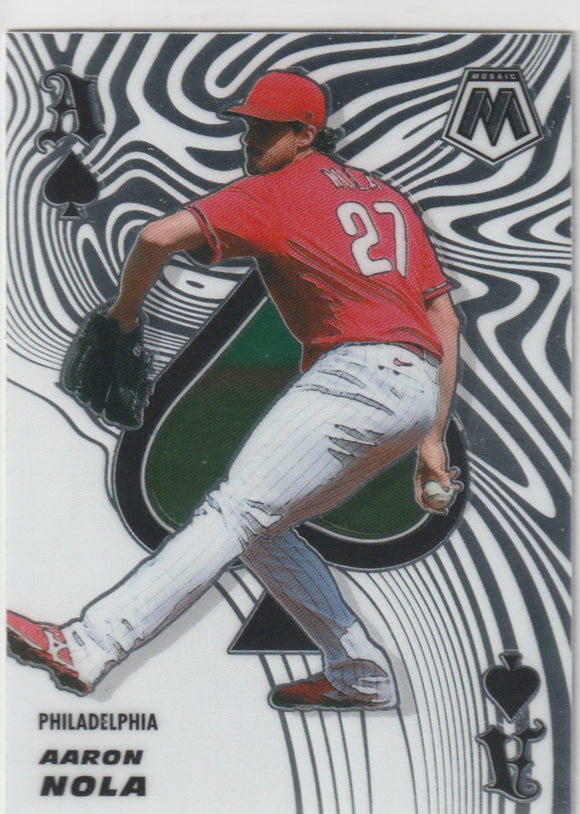 2021 Panini Mosaic Aces #13 Aaron Nola