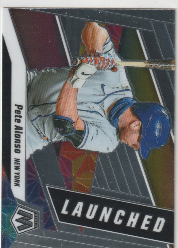 2021 Panini Mosaic Launched #1 Pete Alonso