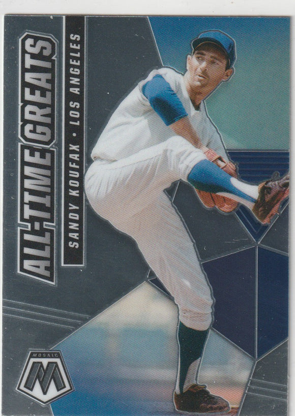 2021 Panini Mosaic All-Time Greats #1 Sandy Koufax