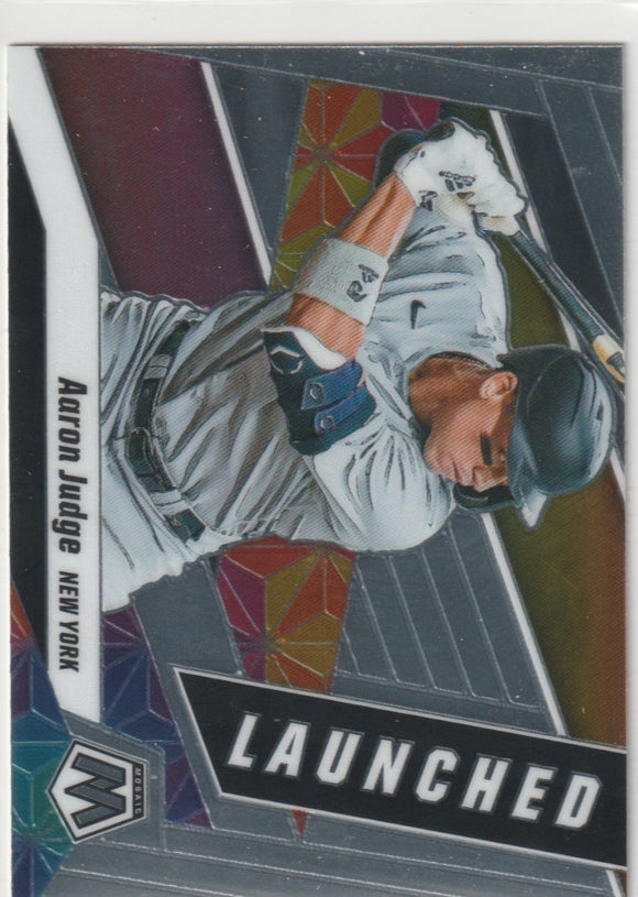 2021 Panini Mosaic Launched #2 Aaron Judge