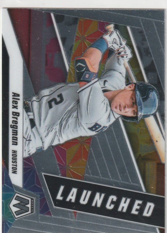 2021 Panini Mosaic Launched #4 Alex Bregman