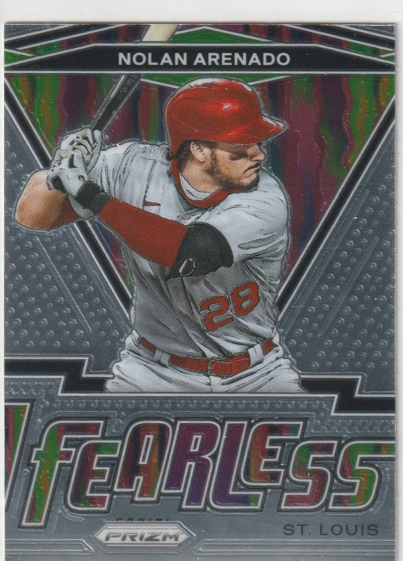 2021 Panini Prizm Fearless #16 Nolan Arenado