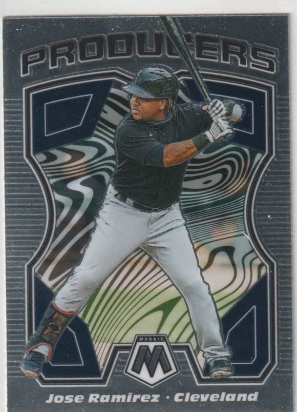 2021 Panini Mosaic Producers #2 Jose Ramirez