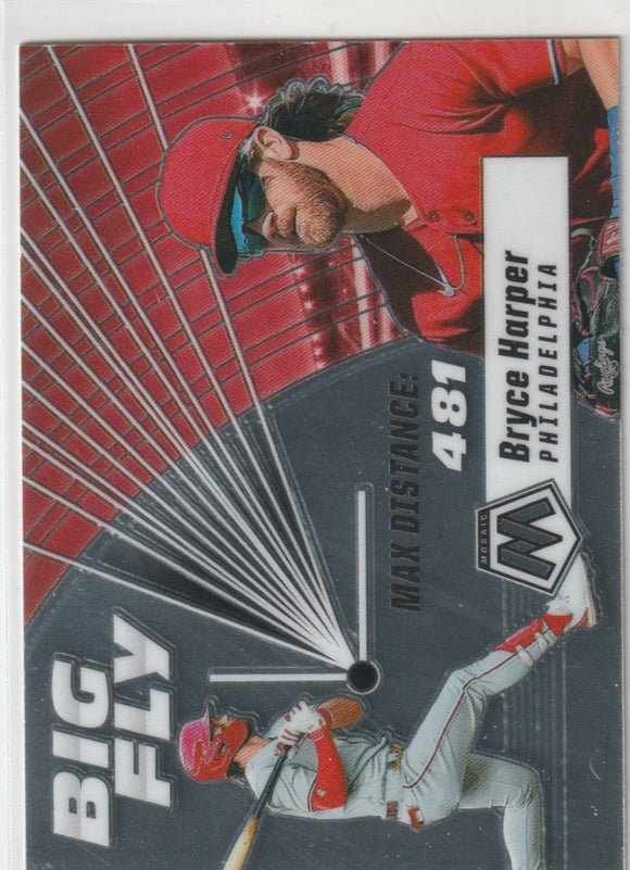 2021 Panini Mosaic Big Fly #4 Bryce Harper