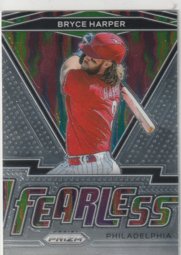 2021 Panini Prizm Fearless #11 Bryce Harper