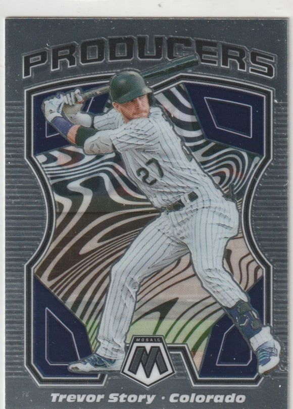 2021 Panini Mosaic Producers #4 Trevor Story