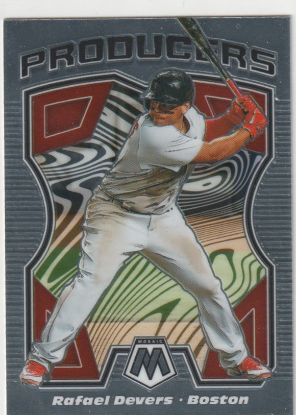 2021 Panini Mosaic Producers #3 Rafael Devers