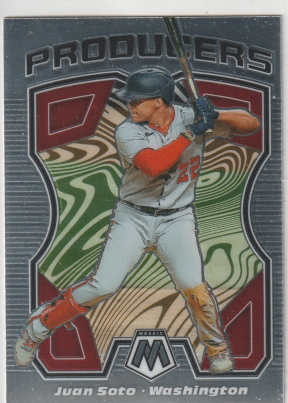 2021 Panini Mosaic Producers #6 Juan Soto