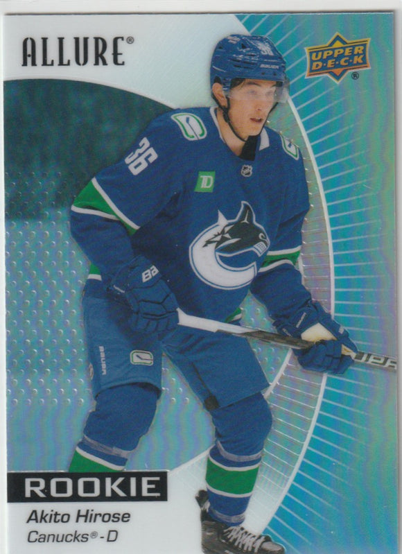 2023-24 Upper Deck Allure #146 Akito Hirose RC