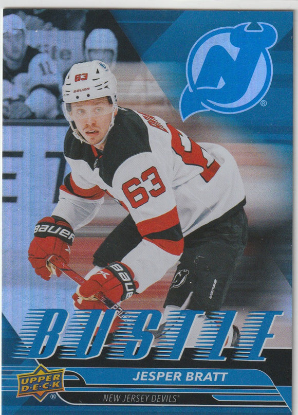 2025-26 Upper Deck Bustle #B14 Jesper Bratt