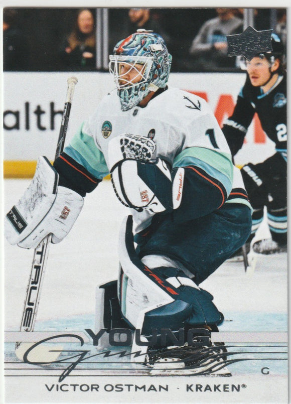 2025-26 Upper Deck #245 Victor Ostman YG RC