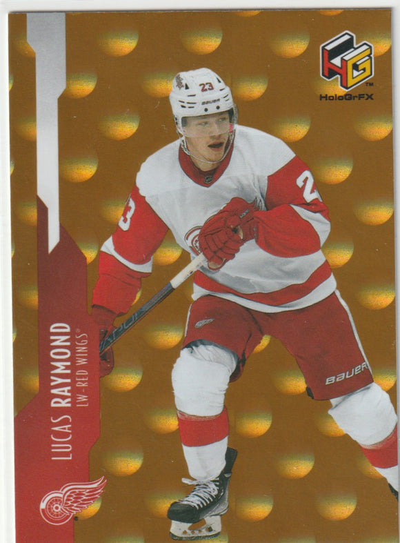 2021-22 Upper Deck HoloGrFx Rookies Gold #HG1 Lucas Raymond