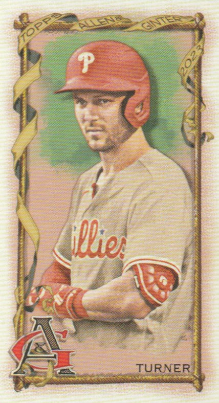 2023 Topps Allen and Ginter Mini A and G Back #66 Trea Turner